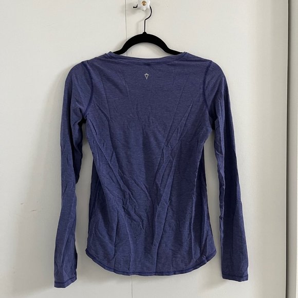 Ivivva Calm To Energy Long Sleeve - PURPLE / Kids 14 - Picture 6 of 7